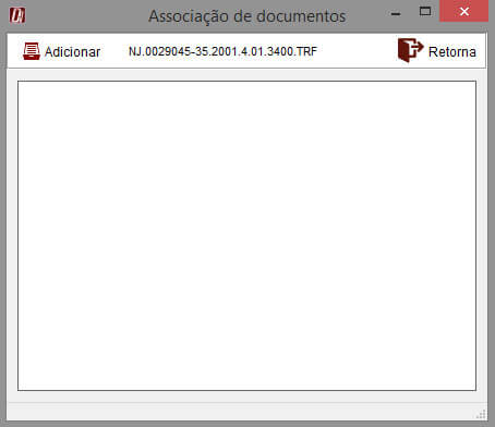 Associando documento2 no DataVenia