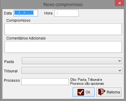 novo compromisso do DataVenia