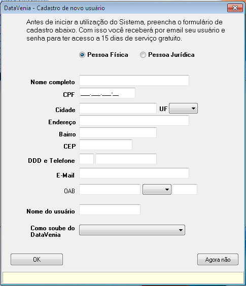DataVenia Software Jurídico da SNAP